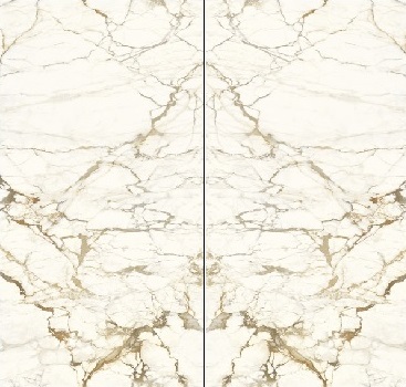 Bookmatch Calacatta SAR.UM.CMV.LC BOOK 3000X1500X6 широкоформатный керамогранит Arch Skin, Италия, Для коридора Для гостиной Для холла Для общественных помещений