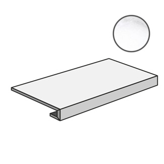 Statuario Bianco Gradino C.Retta Bianco Nat 72817 ступени Cerdomus, Италия, 