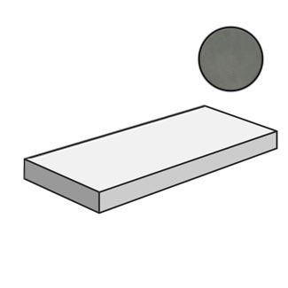 Luce Ang. Top Dx Piombo Ret PF60006629 ступени Ariana, Италия, Для ванной Для коридора Для террасы Для душа Для офиса Для общественных помещений