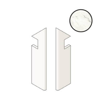 Marvel Statuario Supremo Battisc. Sag Sx A433 бордюры Atlas Concorde Italy, Италия, 