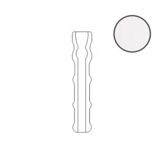 Metro Angolo Battiscopa Int. Talco спецэлементы Ce.Si, Италия, Для ванной Для туалета Для душа