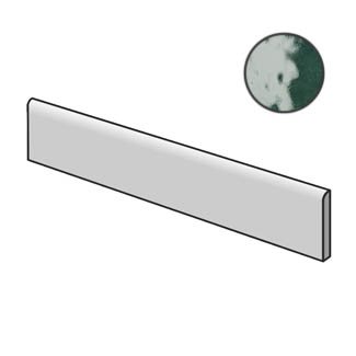 Bullnose Artisan Moss Green 24481 бордюры Equipe, Испания, Для кухни Для ванной Для туалета Для фартука Для душа