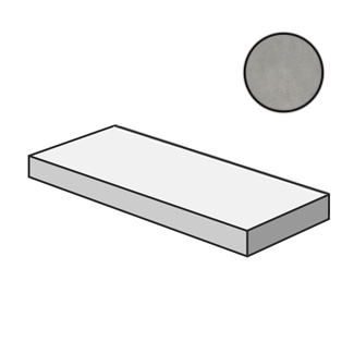 Luce Ang. Top Sx Acciaio Ret PF60006621 ступени Ariana, Италия, Для ванной Для коридора Для террасы Для душа Для офиса Для общественных помещений