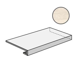 Via Appia Ang. Grad. Dx Vein Cut Ivory CSAGDVCI12 ступени Sant Agostino, Италия, 