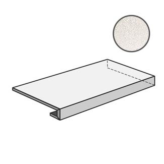 Be-Square Angolare DX Ivory Rett ECY9 ступени Emilceramica (Acif), Италия, 