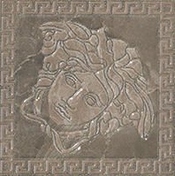 Marble Toz Medusa Grigio 240386 вставки Versace, Италия, Для ванной Для туалета Для душа