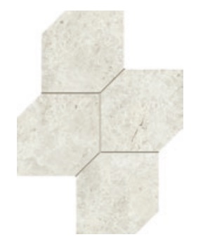 Breccia Paradiso Concept White Matt 106799 мозаика , Италия, Для кухни Для ванной Для коридора Для гостиной Для комнаты Для пола