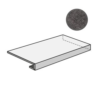 On Square Angolare DX Lavagna E8SU ступени Emilceramica (Acif), Италия, 