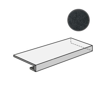 Materia Titanio Scalino Angolare DX 620070001485 ступени Italon, Россия, Для кухни Для ванной Для туалета Для фартука Для душа