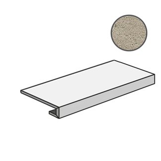 Wise Silver Grey Scalino Frontale Lapp. 620070001081 ступени Atlas Concorde, Россия, Для ванной Для туалета Для душа