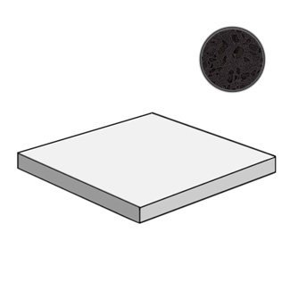 Marvel Terrazzo Black Scalino Ang AS82 ступени Atlas Concorde Italy, Италия, Для кухни Для ванной Для туалета Для фартука Для душа