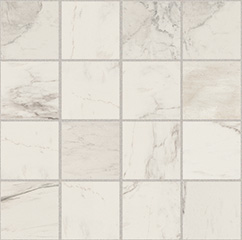 Stones Calacatta Smooth 6mm Mos (7,5X7,5) 747828 мозаика Casa Dolce Casa, Италия, Для кухни Для ванной Для террасы Для дома Для душа Для холла Для спальни