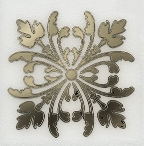 Вставка Клемансо белый HGD\A252\5246 вставки Kerama Marazzi, Россия, Для кухни Для ванной Для туалета Для фартука Для душа