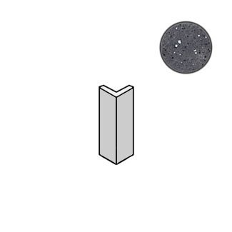 Roccia 845 Nero Угловой Подступенок 9000 спецэлементы Stroeher, Германия, 