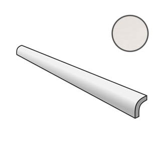 Pencil Bullnose Artisan White 24494 бордюры Equipe, Испания, Для кухни Для ванной Для туалета Для фартука Для душа