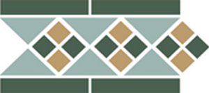 Octagon New Border Lisbon With 1 Strip (Tr.13, Dots 18+03, Strips 18) бордюры Topcer, Португалия, Для кухни Для ванной Для коридора Для гостиной