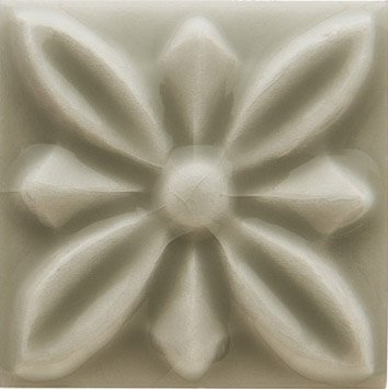 ADST4059 Relieve Flor № 1 Graystone вставки Adex, Испания, Для душа Для кухни Для туалета Для ванной Для фартука