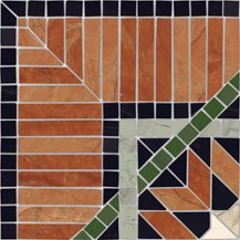 Via Appia Cantonera Corfu Multicolor вставки Vives, Испания, 