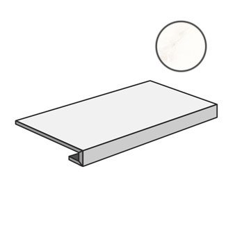 Trilogy Gradino Plus Calacatta White Soft PGDTY00 ступени Panaria, Италия, 