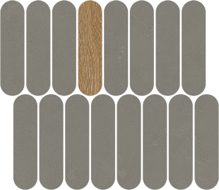 New York Mosaico Rockaway Grafito мозаика Vives, Испания, Для кухни Для коридора Для гостиной Для душа