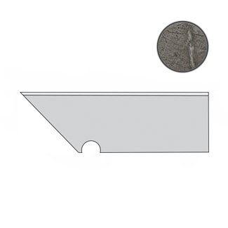 Marvel Grey Battiscopa Sag.SX ASNN спецэлементы Atlas Concorde Italy, Италия, Для ванной Для туалета Для душа