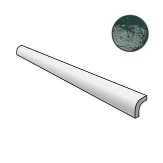 Pencil Bullnose Artisan Moss Green 24501 бордюры Equipe, Испания, Для кухни Для ванной Для туалета Для фартука Для душа