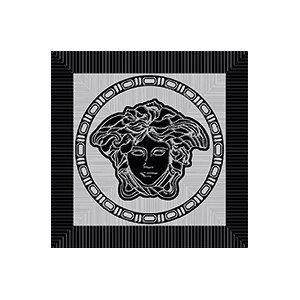 Meteorite Fir.Medusa Nat Nero/Platino 47131 вставки Versace, Италия, Для кухни