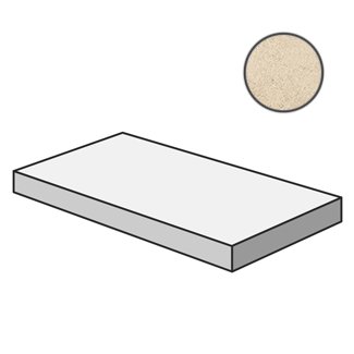 Room Beige Stone Scalino Angolare SX 620070001224 ступени Italon, Россия, Для ванной Для туалета Для душа