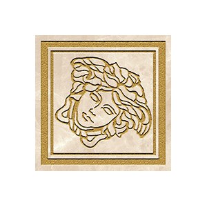 Meteorite Toz.Medusa Lap Miele/Oro 47295 вставки Versace, Италия, Для кухни