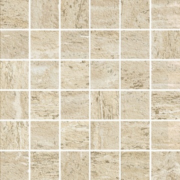 I Travertini Trav.Beige Vein Cut Mosaico TR033MA керамогранит мозаика Impronta, Италия, Для кухни Для ванной Для коридора Для гостиной Для комнаты