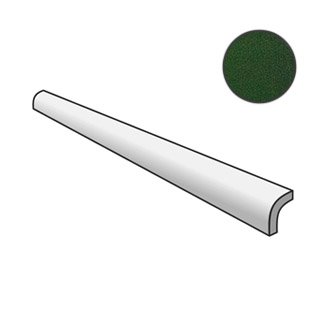 Evolution Pencil Bullnose Victorian Green 23301 бордюры Equipe, Испания, Для кухни Для ванной Для туалета Для фартука Для душа