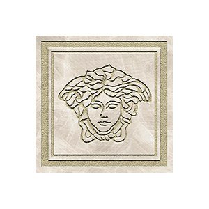 Meteorite Fir.Medusa Lap Bianco/Oro 47302 вставки Versace, Италия, Для кухни