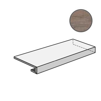 Dolphin Ang. Top DX Oak Rett. DPR35155 ступени ABK, Италия, Для кухни Для ванной Для туалета Для фартука Для душа