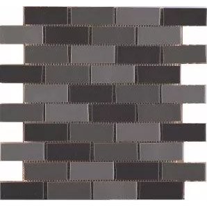 Malla Antic Antracita Mix мозаика Cevica, Испания, 