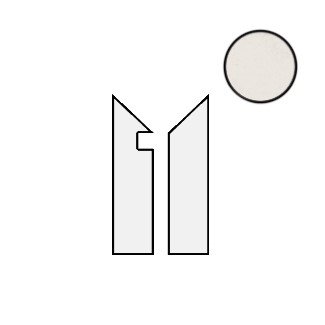 S.K.I.Planet Bone/8X30/R 24862 спецэлементы Peronda, Испания, Для ванной Для туалета Для душа