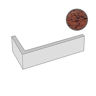 Sintra Terracotta Bario W698WDF14 спецэлементы Feldhaus Klinker, Германия, Для фасада