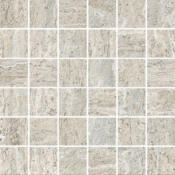 I Travertini Trav.Grigio Vein Cut Mosaico TR053MA керамогранит мозаика Impronta, Италия, Для кухни Для ванной Для коридора Для гостиной Для комнаты