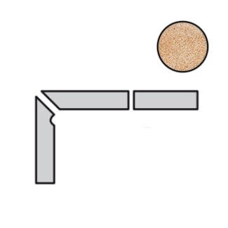 Nature Art 113 Goldbraun Left бордюры Interbau, Германия, 