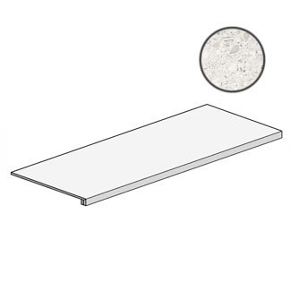 Marvel Terrazzo White Scalino 60 AT9R ступени Atlas Concorde Italy, Италия, Для кухни Для ванной Для туалета Для фартука Для душа