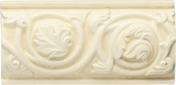 Broadway Foglie Crema FOG251 бордюры Horus Art, Италия, 