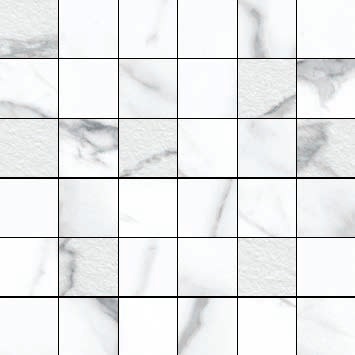 Statuario Mosaico 4,7x4,7 Bianco Nat 72799 мозаика Cerdomus, Италия, Для фасада Для наружных работ