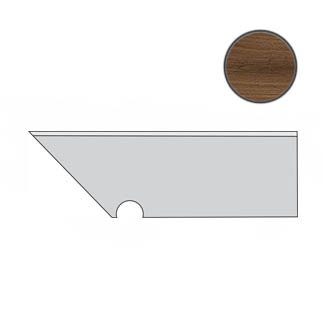 Heartwood Brandy Battiscopa Sag. SX AHR2 бордюры Atlas Concorde Italy, Италия, 