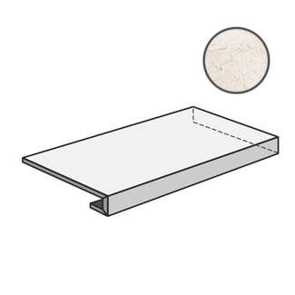 Contempora Pure Scalino Anogolare DX 620070001472 ступени Italon, Россия, Для кухни Для ванной Для туалета Для фартука Для душа