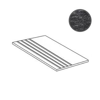 Ardesia Gradino Nero Nat. Ret. 00775 ступени Piemme, Италия, 