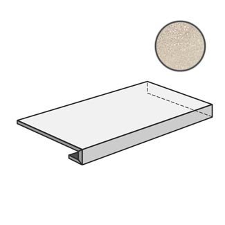 Be-Square Angolare DX Sand Rett ECYC ступени Emilceramica (Acif), Италия, 