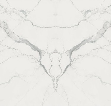 Bookmatch Calacatta SF.IC.ST.SF BOOK 3200X1600X6 широкоформатный керамогранит Arch Skin, Италия, Для коридора Для гостиной Для холла Для общественных помещений