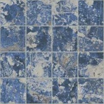 Les Bijoux Sodalite Bleu Glossy Mos 767621 мозаика Rex, Италия, Для кухни Для ванной Для коридора