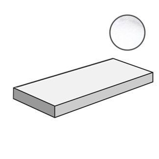 Statuario Bianco Angolo Sn Grad.C.Retta Bianco Nat 72820 ступени Cerdomus, Италия, 