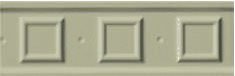 Electa Square Verde Craquele SQ03 бордюры Grazia, Италия, 