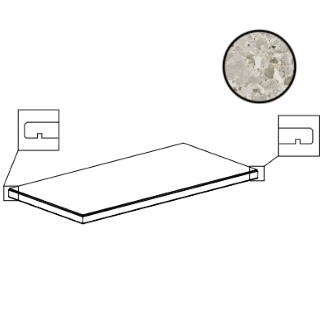 Chiaroscuro Salar Major Grad.Angol.B.Costa Gocc.Dx/Sx Grip Rett 20mm толстый керамогранит 20мм Monocibec, Италия, Для дорожек